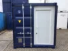 10 ft Accommodation Container – Insulated with Air Vents, Lock Box, and Forklift Pockets - Universal Containers LLC