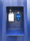 10 ft Accommodation Container – Insulated with Air Vents, Lock Box, and Forklift Pockets - Universal Containers LLC