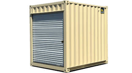 10ft New High Cube Storage Container with Roll-Up Door