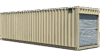 30ft New High Cube Container w/ Roll-Up Door
