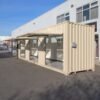 40’ Art Studio w/Flip up Doors - Container Holdings Pty Ltd