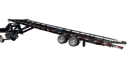 40ft Tilt-Bed Shipping Container Trailer V1